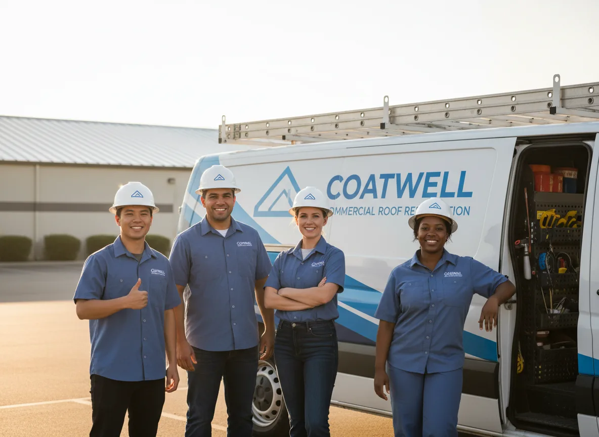 Commercial roof coating company in Centerville, UT